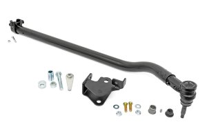 Jeep Wrangler Unlimited High Steer Kit - Rough Country - Track Bar Bracket Combo - '18-'25